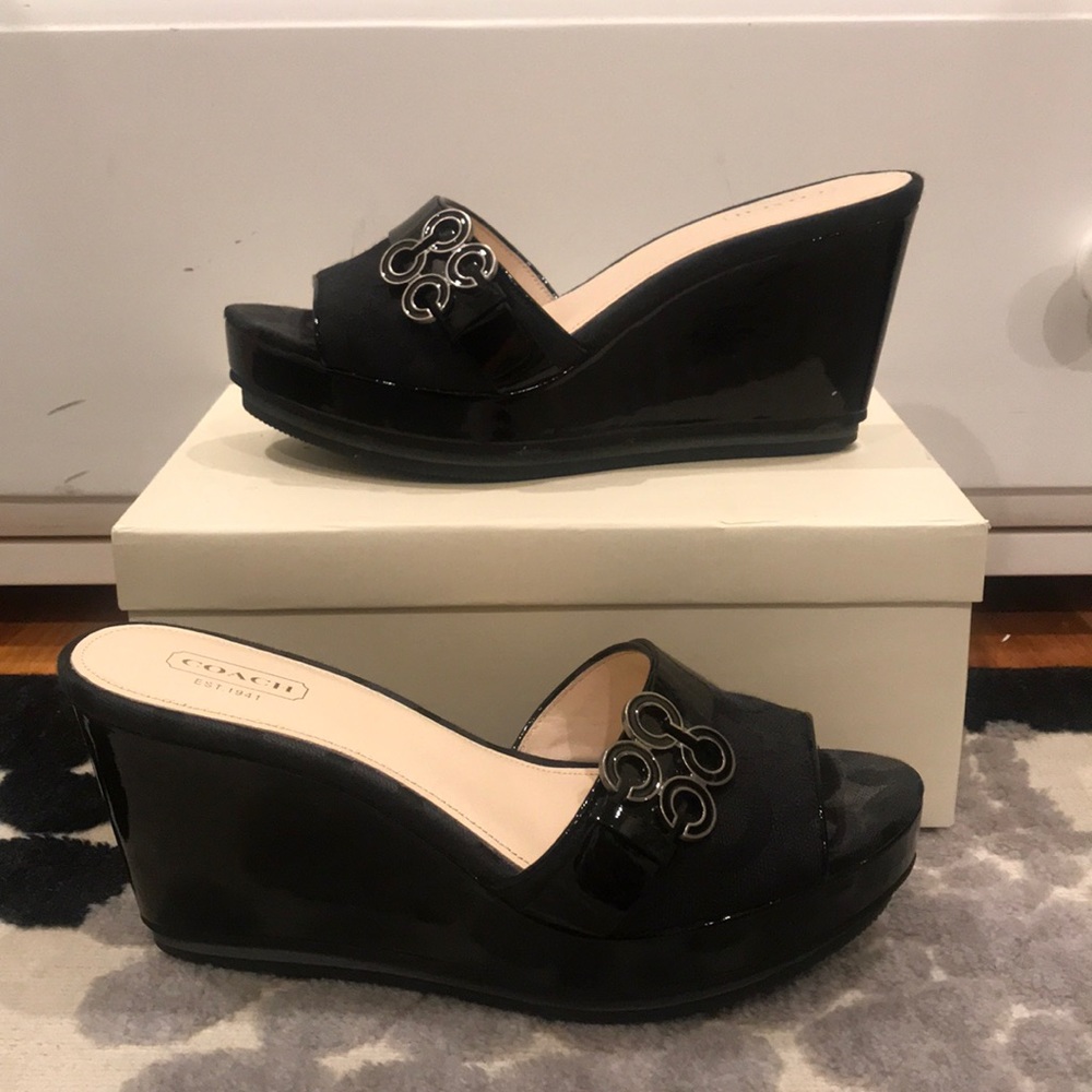 Coach wedges